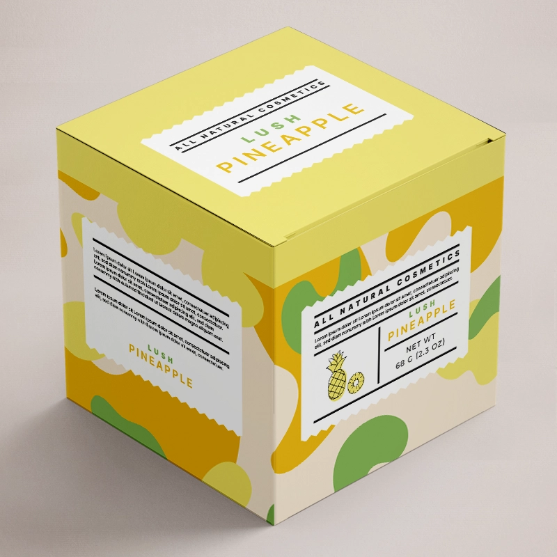 Printed packaging store boxes